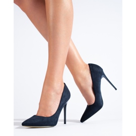 Goodin saltos altos na moda azul 1