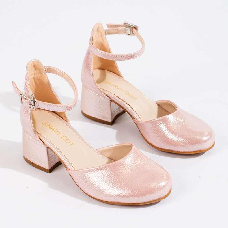 W. Potocki Sapatos de salto alto para meninas rosa Potocki 1 W. Potocki Sapatos de salto alto para meninas rosa Potocki 1