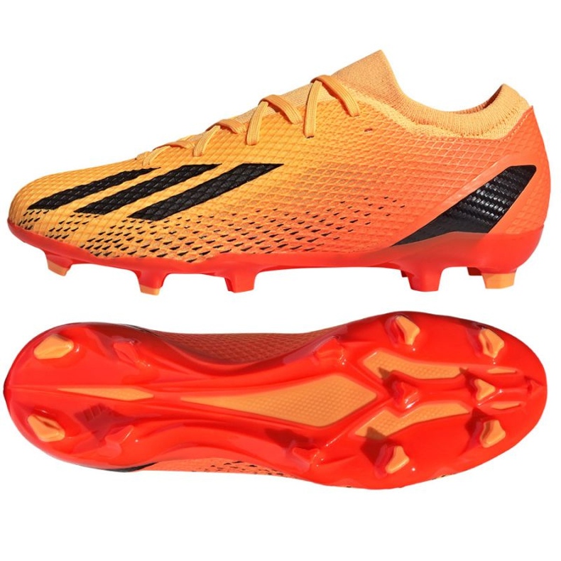 Chuteira Adidas X Speedportal.3 Fg M GZ5077 laranja laranjas e tintos 1