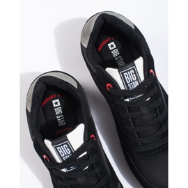 Calçados esportivos masculinos pretos Big Star LL174158 Espuma viscoelástica 1