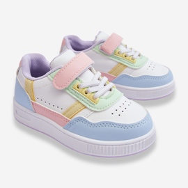 Tênis esportivo infantil clássico multicolorido Marlin 2