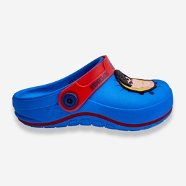 Zaxy Infantil Crocs Superman Grendene Kids JJ385004 Azul 1