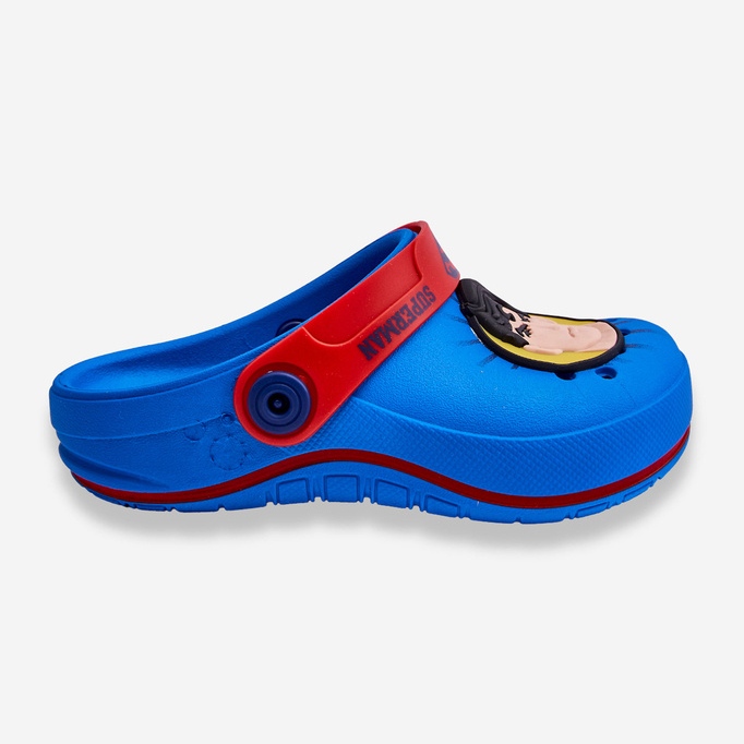 Zaxy Infantil Crocs Superman Grendene Kids JJ385004 Azul 1