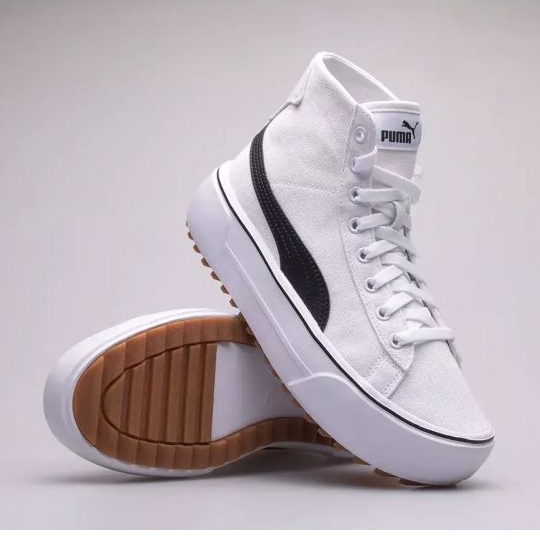 Tênis Puma Kaia Mid Cv W 384409-01 branco 1