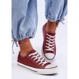 FR1 Tênis Clássico Feminino Cano Baixo Marrom Vegas 2