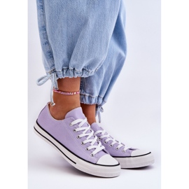 Tênis Clássico Feminino Cano Baixo Roxo Vegas 1