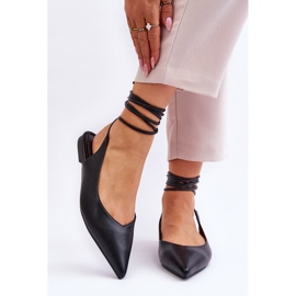 WS1 Bailarinas Femininas Ponto Amarrado Turriso Preto 1