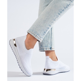 Tênis sem cadarço branco Shelovet 2